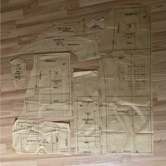 1982 Simplicity Girls Pullover Pants and Middy Top 5557 - Picture 4 of 4